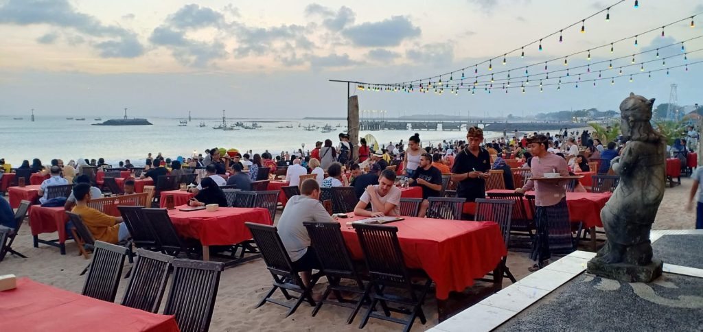 Jimbaran dinner